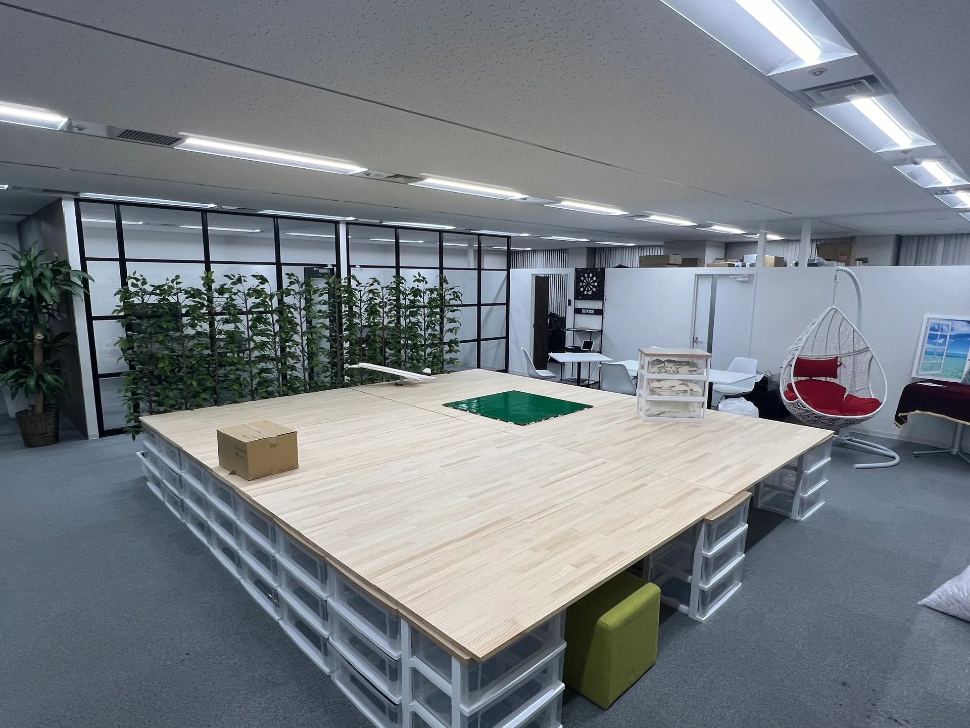 工房の作業台